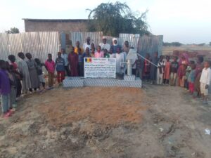 Tchad, wells, donation